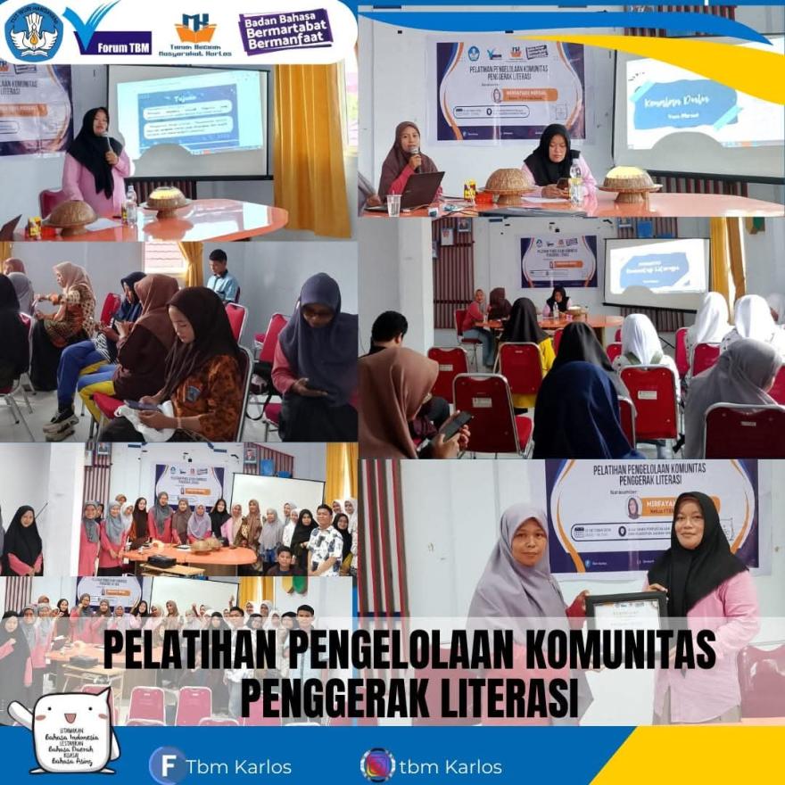 TBM Karlos Desa Palae Sukses Gelar Pelatihan Pengelolaan Komunitas Literasi